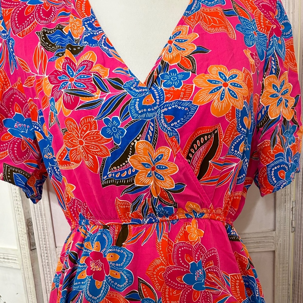 Bright and Beautiful floral Maxi Dress